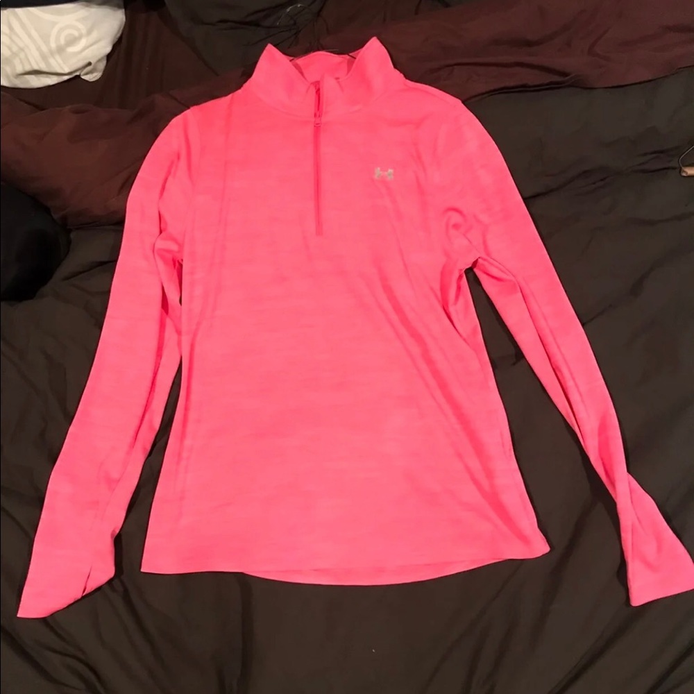 UA breast cancer awareness quarter zip